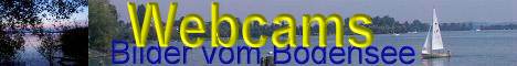 Webcams rund um den Bodensee